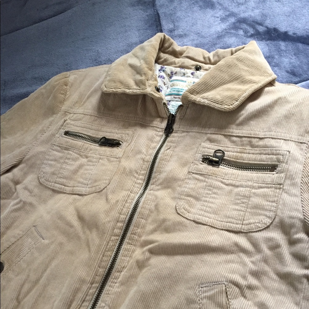 Corduroy Bomber Jacket